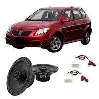 Compatible with Pontiac Vibe 2003-2008 Rear Door Factory Replacement Harmony HA-R65 Speakers New