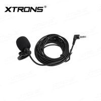 XTRONS Lavalier Lapel Microphone for Car Auto Head Units DVD Players/PCs/Smartphones