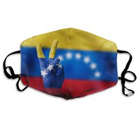TDynasty Victory for Venezuela Unisex Mouth Mask Anti-dust Face Masks Can Be Washed Reusable for Outdoor Cycling