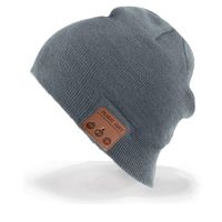 Beanie with Bluetooth, Gifts for Women, Onedayshop V4.2 Bluetooth Beanie Built-in Stereo Headphone Headset Speaker as Birthday for Woman, Girls Winter Outdoor Sports (Grey)