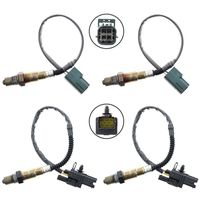 Air Fuel Ratio Oxygen Sensor Up+Downstream for 04-2006 Nissan Titan 5.6L 4pcs