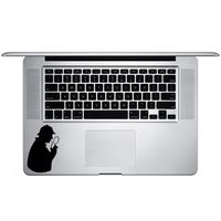 I Love Sherlock Holmes Vinyl Sticker Laptop Keyboard Inside Corner iPhone Cell Decal (3.5" Wide)