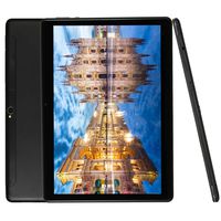 4G LTE Phablet 10 Inch Tablet Android 9.0 Deca-Core Processor 2.8GHZ 6GB+64GB 1920x1200 IPS HD Dual Camera Unlocked Dual SIM WiFi GPS Google Play (Black)