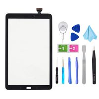 Black Touch Screen Digitizer for Samsung Galaxy Tab A 10.1 - Glass Replacement Parts for T580 T585 SM-T580 SM-T585 2016 (Not Include LCD) with Tools Kit + Pre-Installed Adhesive