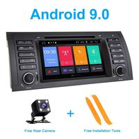 TOOPAI 7 Inch Android 9.0 Car Radio for BMW E39 E38 M5 X5 5 Series Car Stereo GPS Navigation Car GPS Media Player Support Screen Mirror 4G WiFi OBD2 SWC Car DVD Player