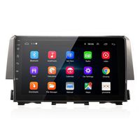 Android 9.0 Car Stereo for Honda Civic 2015 2016 2017 Radio with 9" Screen & GPS Navigation Head Unit