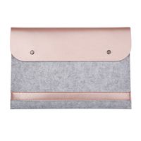ELEOPTION MacBookMacbook Air 11.6inch Case Leather Case Laptop Cover Business Style Macbook Case Organizer With Double Layer Carrying Case for Mac Book (Macbook Air 11.6 inch, Rose Gold)