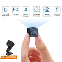 Mini Spy Hidden Camera Wireless Portable Small HD Nanny Cam with HD 1080P, Night Vision, Video Record and Motion Activated, DORISO Security Hidden Spy Camera Perfect for Home/Office/Outdoor Use
