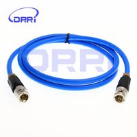 DRRI Canare 12G Neutrik BNC to BNC HD SDI Video 75Ohm Coaxial Cable LV-61S for 4K Video Camera