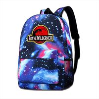 JoshuaEHenderson Galaxy School Backpack Brave Wilderness Backpack Unisex Nebula Travel Backpack