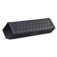 SOUNDSCAPE 8 Portable Wireless Bluetooth Speaker with 10 Hour Battery and Built in Speakerphone- Black. 2014 Big Sound. (Black)