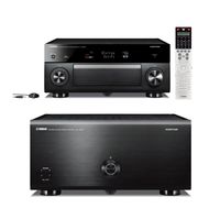 Yamaha CX-A5000 AVENTAGE Series 11.2 Channel AV Pre-Amplifier and MX-A5000 11 Channel Power Amplifier Bundle