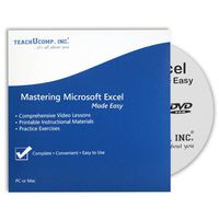 Learn Microsoft Excel 2016 Made Easy Video Training Tutorial DVD-ROM Course: Even Dummies Can Learn Excel With This Course for Everyone