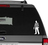 Freddy Krueger Nightmare Elm Street Vinyl Decal Sticker For Wall Decor, Windows, Laptop, Car, Truck, Motorcycle, Vehicles (Size-6 inch/15 cm Tall) - (Gloss BLACK Color)