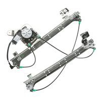 Rear Passenger Side Window Regulator with Motor Assembly for Chevrolet Suburban 1500 2500 Silverado GMC Sierra Cadillac