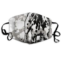 Dog Art Pop Art Dust Mask,Washable and Reusable Cleaning Gardening Outdoor Activities Warm Windproof Mask