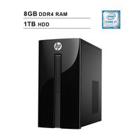 HP Pavilion 460 Newest Premium Desktop - Intel Quad Core i7-7700T Up to 3.8 GHz, Intel HD 630, 8GB RAM, 1TB HDD, DVD-RW, WiFi, Bluetooth, HDMI, Keyboard, Mouse, Win10 Home