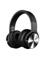 COWIN E7 PRO Active Noise Cancelling Bluetooth Headphones Wireless Headphones Over Ear Deep Bass 30H Playtime for Travel/Work/TV/Computer/Cellphone, Black