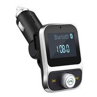 Criacr [Upgraded Version] Bluetooth FM Transmitter for Car, Wireless Bluetooth Radio Transmitter Car Adapter, Hands-Free Call, 3.1A Dual USB Charging Ports, AUX Music Player for Smartphones