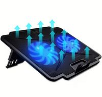 Cooling Pad Laptop Stand Ventilated Adjustable for 11 to 17 inch Notebooks