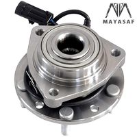 MAYASAF 513124 Front Wheel Hub & Bearing Assembly 5 Lugs w/ABS for Chevy S10/S10 Blazer/S10 Pickup 4WD, Gmc Envoy/Jimmy S-15/S-15 Pickup/S-15 Sonoma 4WD, Isuzu Hombre, Olds Bravada