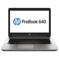 HP ProBook 640 G1 Intel Core i5-4300M X2 2.6GHz 4GB 128GB SSD 14" Win10, Silver
