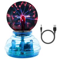 RioRand USB Powered Plasma Ball Light [Touch Sensitive] Nebula Sphere Globe Novelty Toy for Parties, Decorations, Kids, Bedroom, Home-3-INCH