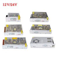 Utini 24V Switching Power Supply 12V Power Source Transformer 1A 2A 3A 5A 8A 10A 20A 30A AC 110V 220V to DC 12 V 24 V Volt Converter - (Power: 24V 2A 48W)