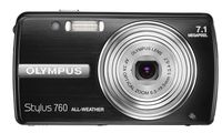 Olympus Stylus 760 7.1MP Digital Camera with Dual Image Stabilized 3x Optical Zoom (Black)