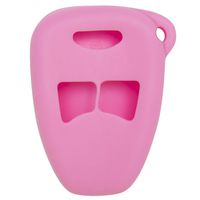 Keyless2Go New Silicone Cover Protective Case for Remote Keys FCC M3N5WY72XX OHT692427AA OHT692715A - Pink