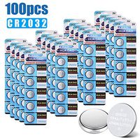 APG CR2032 Lithium Button Battery, 230mAh 3 Volt Coin Battery, Coin Button Cell 100 PCS in Original Package
