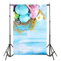YJYdada Easter Day Theme Vinyl Photography Backdrop Custom Photo Background Props (E)