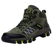 Men's Sneakers,Men's Lace-Up Sport Running Shoes Wear Resistant Keep Warm Hiking Shoes,Shoes for Men(9,Army Green)