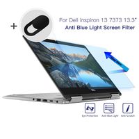 Anti Blue Light Screen Protector Filter for Dell Inspiron 13 7373, Anti Glare Screen Protector with Webcam Cover, Blue Light Blocking Screen Filter only for 13.3" Dell Inspiron 13 7000 7373