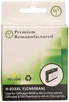 Monoprice 110718 MPI Remanufactured HP 933XL (CN056AN) High Yield Inkjet - Yellow