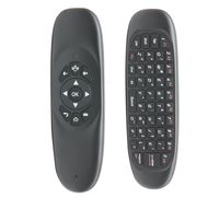 C-Zone C120 Pro 2.4G Mini Keyboard Wireless Remote Mouse with 3-Gyro & 3-Gravity Sensor for PC HTPC IPTV Smart TV and Android TV Box/Media Player/4k Tv Box