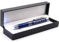 Proverbs 3:5 Engraved Inspirational Stylus Gift Pen with LED Lighted Writing Tip and Presentation Gift Box