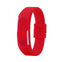 IEnkidu Smart Watches LED Electronic Sport Watch Silicone Digital Sport Bracelet Wristwatch