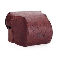Leica Ever ready case, Ostrich look, chestnut