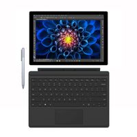 Microsoft 12.3in Surface Pro 4 Multi-Touch Tablet (128GB, 4GB, Core M3, Windows 10, Silver) (Surface +Type Cover) (Renewed)