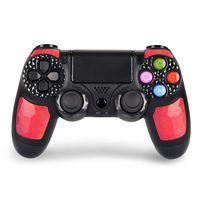 Controller for PS4 Wireless Controller for Playstation 4 - OUBANG PS4 Remote Control with Charging Cable,Good Choice on PS4 Game Joystick Gift for Christmas,Brithday (Ruby)
