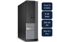 Dell Optiplex 3020 Small Form Factor Desktop Intel Core 4th Generation i3-4150 (Dual Core, 3.5GHz), 8GB RAM 500GB Hard Drive Windows 8.1 Pro