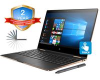 HP Spectre x360 13t Convertible 2-in-1 Laptop in Dark Ash Silver (Intel 8th Gen i7-8550U, 16GB RAM, 2TB PCIe SSD, 13.3" FHD 1920x1080 Touch, Win 10 Pro) Two Year Warranty and Accidential Damage