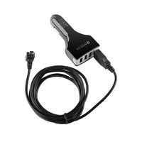 Car Charger for Garmin GPS Nuvi, Charging 4 Devices Simultaneously. compatible Garmin Nuvi Vehicle Power Navigation TA20 2539LMT 2597LMT Dashcam