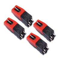 Flantor Record Player Cartridge Replacement, 4 pcs Metal Cartridge Replacements for ION iCT09RS Archive LP Crosley CR8005D Victrola VSC-550BT Turntable with Clear Sound Track (Metal Cartridge)