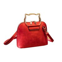 Fashionhe Shoulder Bags Women's Cute Messenger Bag Handbag School Daypack Outdoor Backpack(Red)