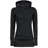 Women Sweater,Neartime Loose Pullover Long Sleeve Outfit Warm Sweatshirt (L, Black)