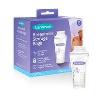 Lansinoh Breastmilk Storage Bags, 100 Count