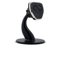 Naztech MagBuddy Magnetic Desktop Cell Phone Mount. Easy Access To Apps, Messages, Photos, Use At Workplace, Home, Compatible for iPhone X /8/8 Plus, Samsung S9/S9+/ Note 8, Smartphones & More (Black)
