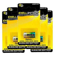 5x Exell A28PX Alkaline 6V Battery For Innotek CKC-25W Receiver Replaces PX28A, A544, 4LR44, K28A, V34PX, 7H34, 4NZ13, V4034PX, L1325, 4G13, 4034PX, PX28AB, 1414A FAST USA SHIP